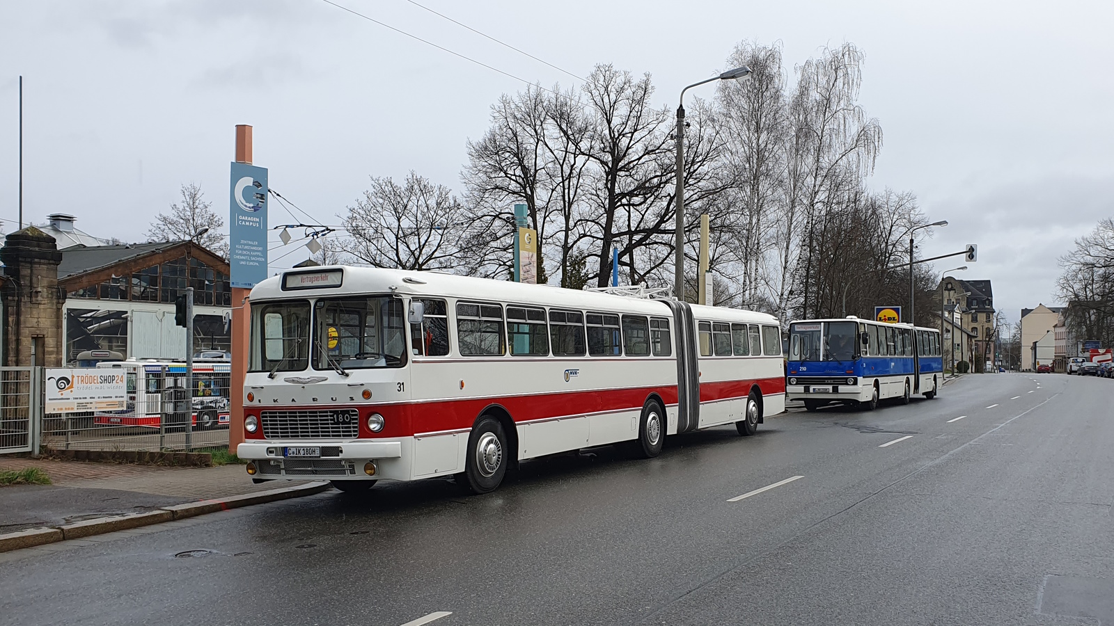 Chemnitz, Ikarus 180.22 № 31