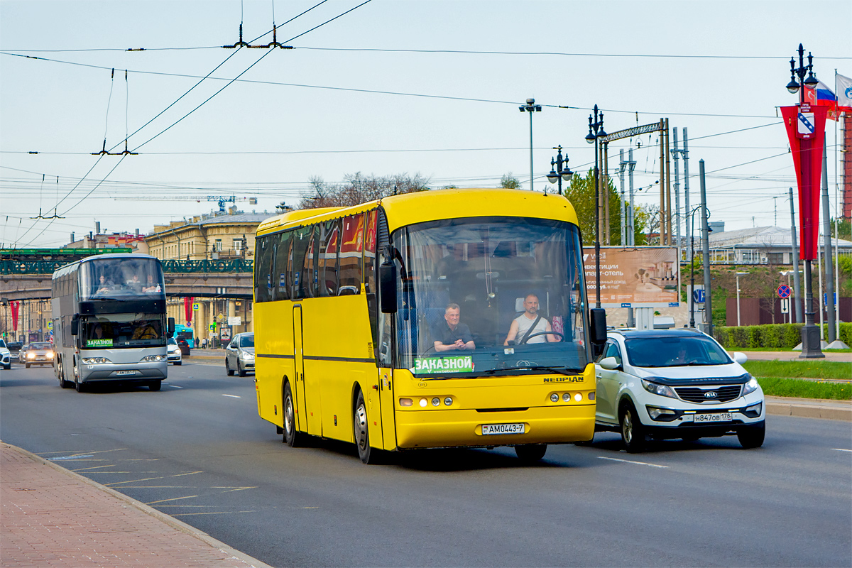 Minsk, Neoplan N316SHD Euroliner # АМ 0443-7