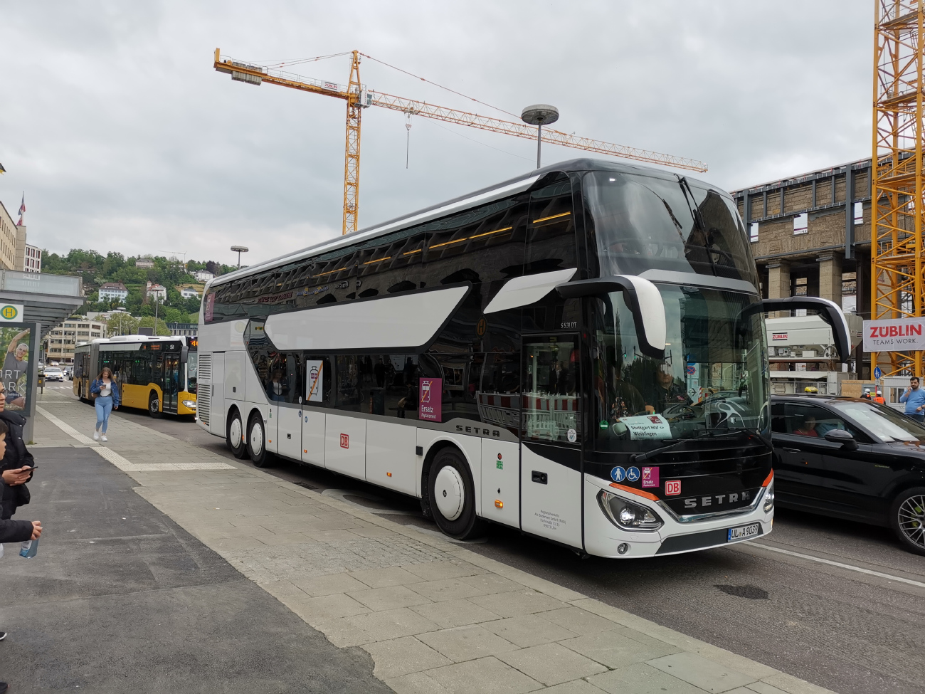 Ulm, Setra S531DT Nr. UL-A 9039; Stuttgart — EV Digitaler Knoten Stuttgart — 2023