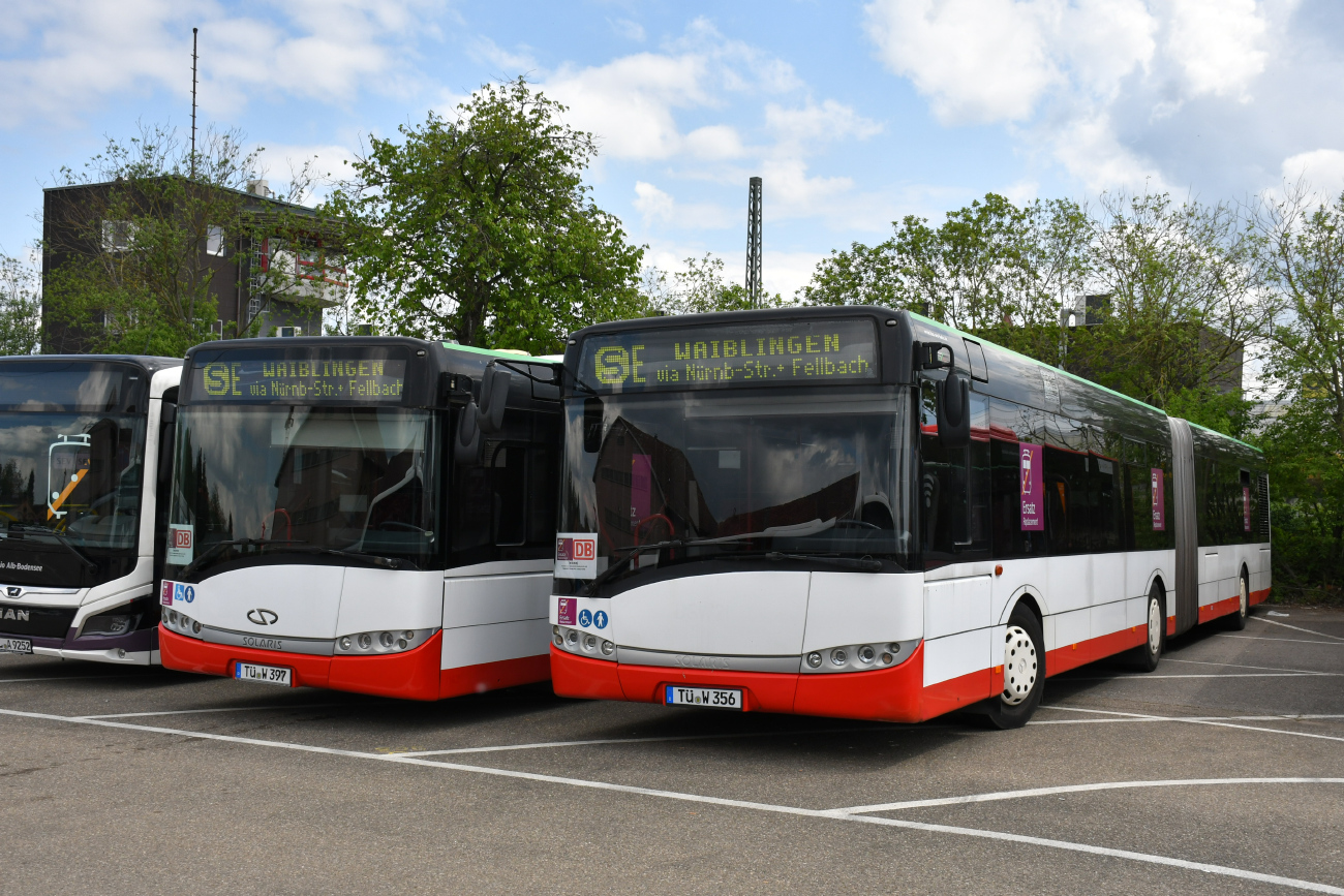 Тюбинген, Solaris Urbino III 18 № TÜ-W 397; Тюбинген, Solaris Urbino III 18 № TÜ-W 356; Штутгарт — EV Digitaler Knoten Stuttgart — 2023