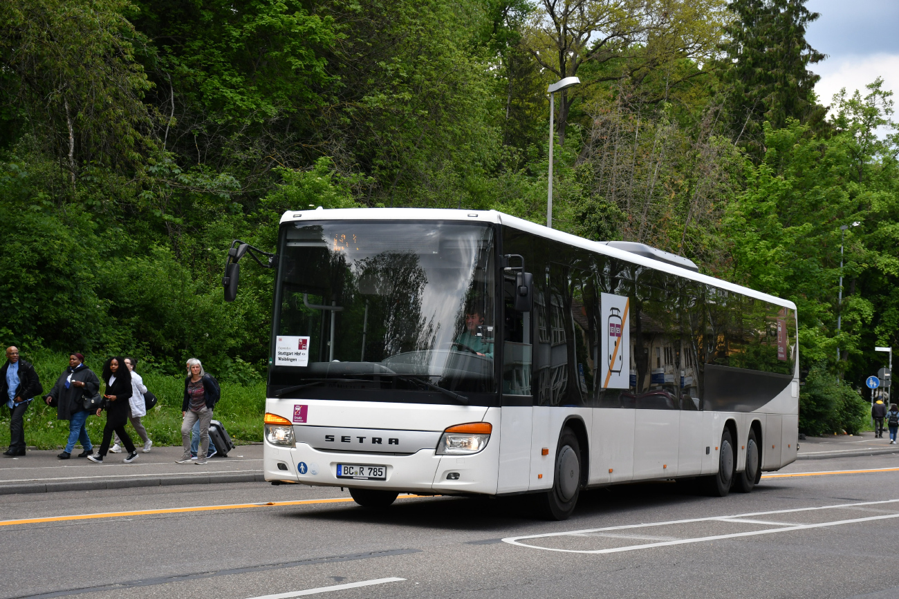 Biberach an der Riß, Setra S418LE business # BC-R 785; Stuttgart — EV Digitaler Knoten Stuttgart — 2023