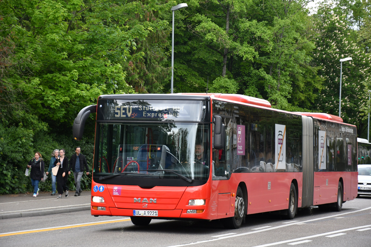 Ulm, MAN A23 Lion's City G NG363 № UL-A 9221; Stuttgart — EV Digitaler Knoten Stuttgart — 2023