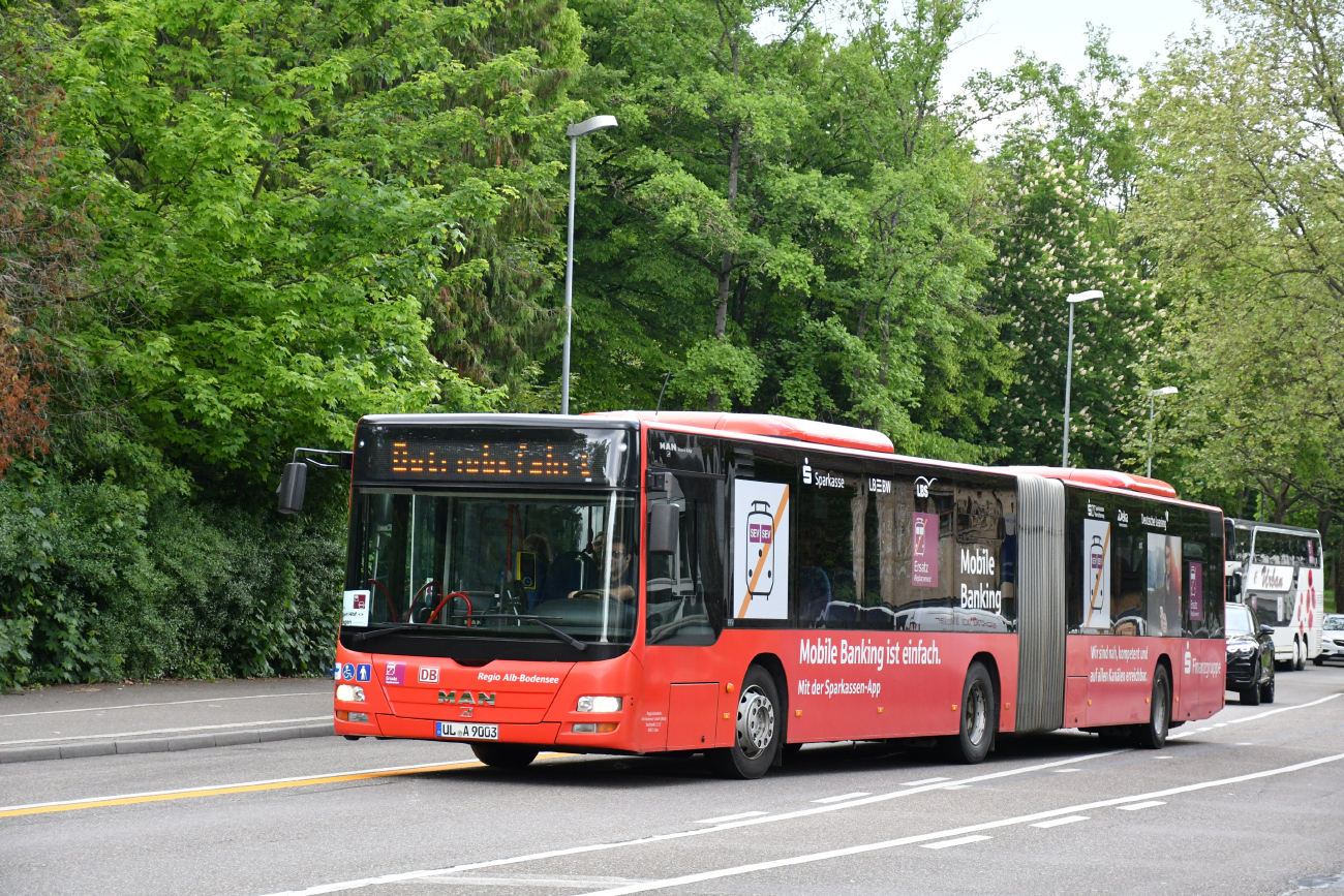 Ulm, MAN A23 Lion's City G NG363 # UL-A 9003; Stuttgart — EV Digitaler Knoten Stuttgart — 2023