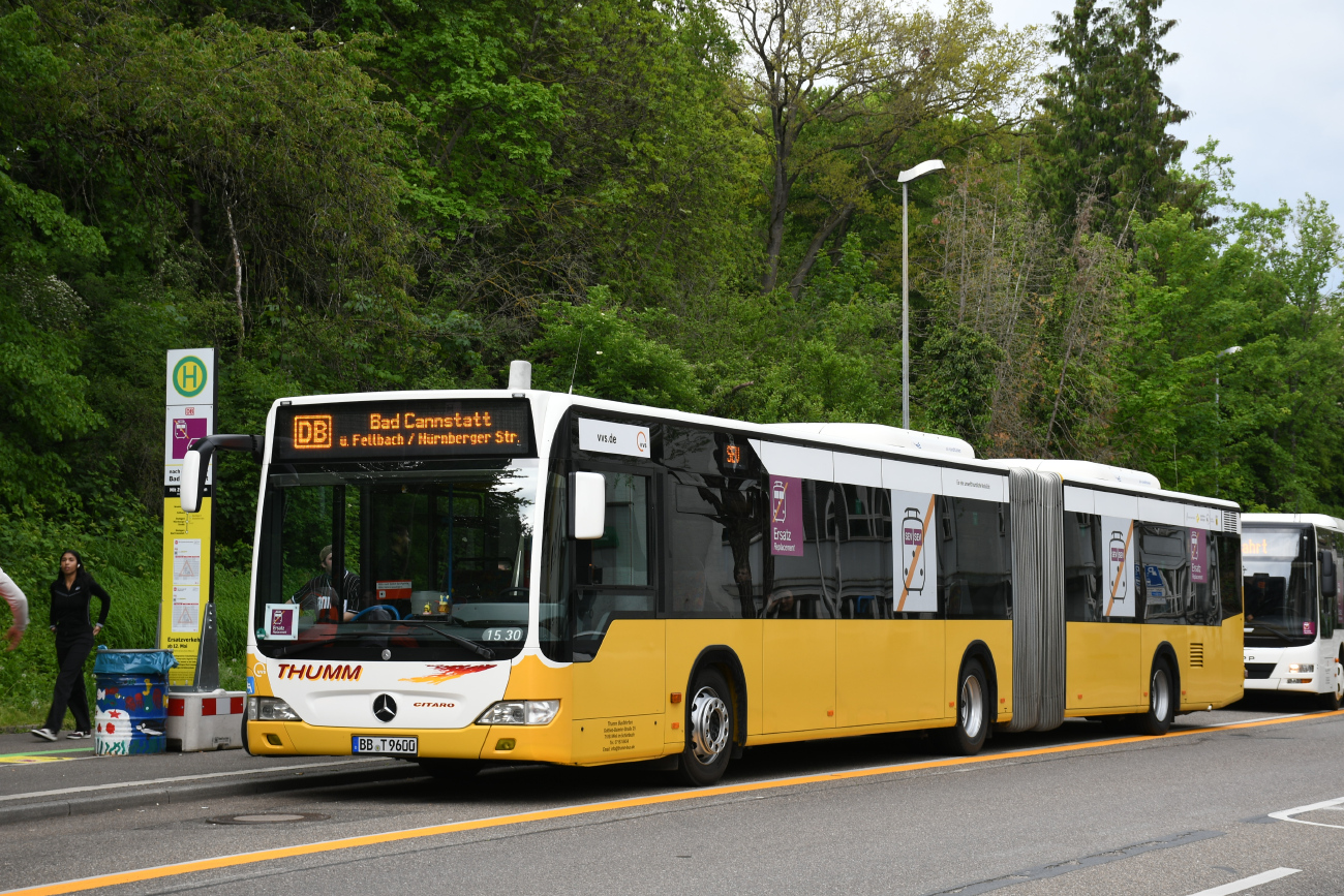 Böblingen, Mercedes-Benz O530 Citaro Facelift G # BB-T 9600; Stuttgart — EV Digitaler Knoten Stuttgart — 2023