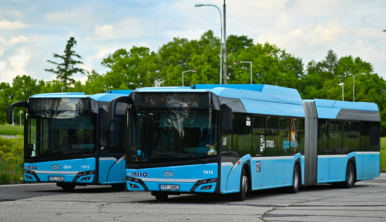 Ostrava, Solaris Urbino IV 18 CNG № 7913
