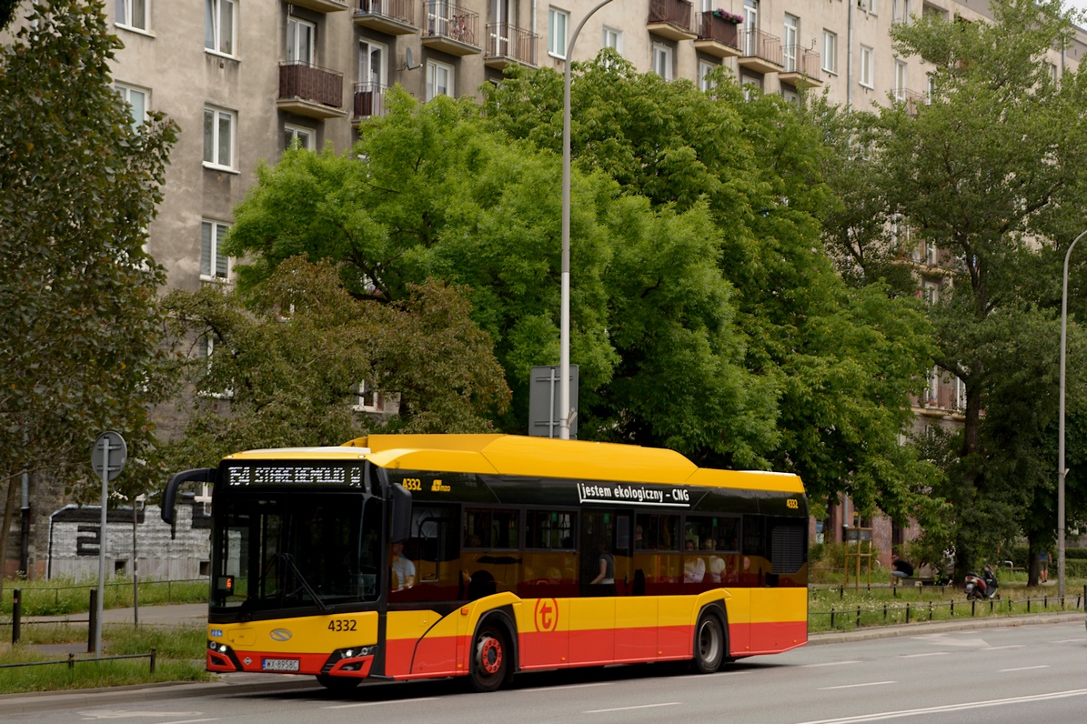 Warsaw, Solaris Urbino IV 12 CNG # 4332