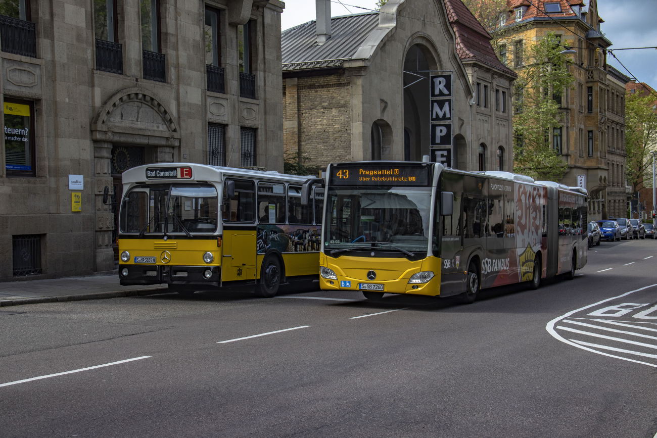 Stuttgart, Mercedes-Benz Citaro C2 G # 7260