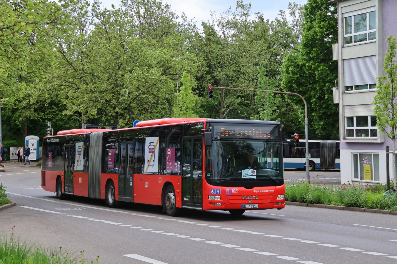 Ulm, MAN A23 Lion's City G NG363 nr. UL-A 9113; Stuttgart — EV Digitaler Knoten Stuttgart — 2023