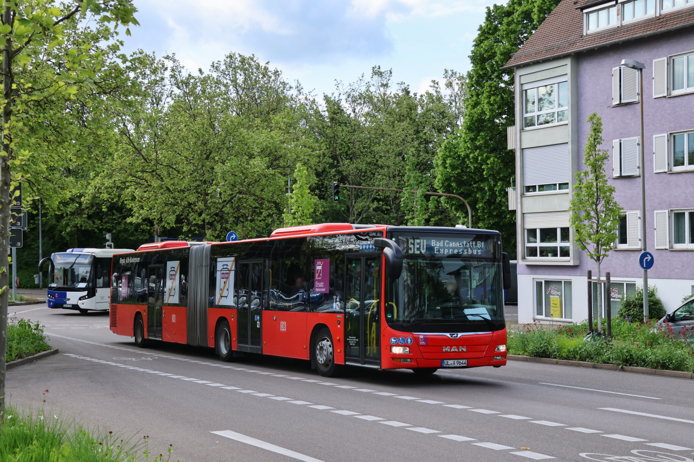Ulm, MAN A23 Lion's City G NG363 nr. UL-A 9644; Stuttgart — EV Digitaler Knoten Stuttgart — 2023
