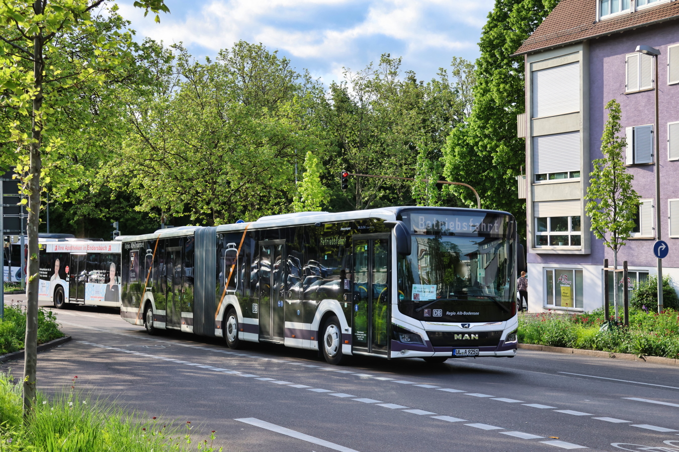 Ulm, MAN 18C Lion's City NG360 EfficientHybrid # UL-A 9251; Stuttgart — EV Digitaler Knoten Stuttgart — 2023