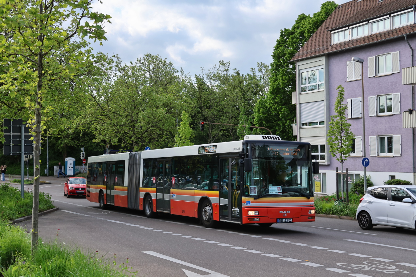 Tauberbischofsheim, MAN A23 NG313 # TBB-E 861; Stuttgart — EV Digitaler Knoten Stuttgart — 2023