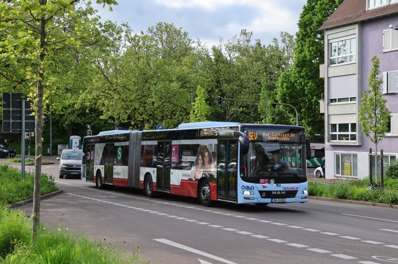 Böblingen, MAN A23 Lion's City G NG363 # BB-D 830; Stuttgart — EV Digitaler Knoten Stuttgart — 2023