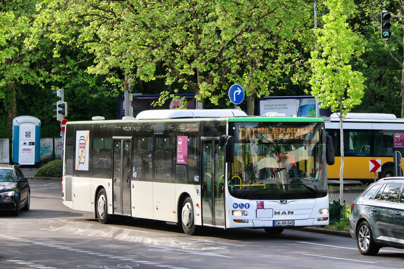 Кальв, MAN A21 Lion's City NL363 № CW-HA 845; Штутгарт — EV Digitaler Knoten Stuttgart — 2023