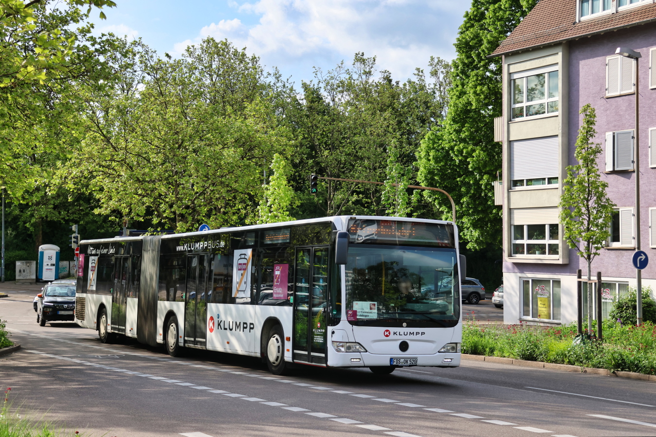 Freudenstadt, Mercedes-Benz O530 Citaro Facelift G # FDS-OK 520; Stuttgart — EV Digitaler Knoten Stuttgart — 2023