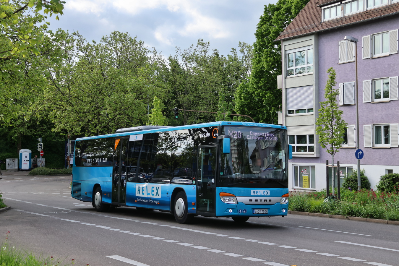 Вайблинген, Setra S416LE business № 7627