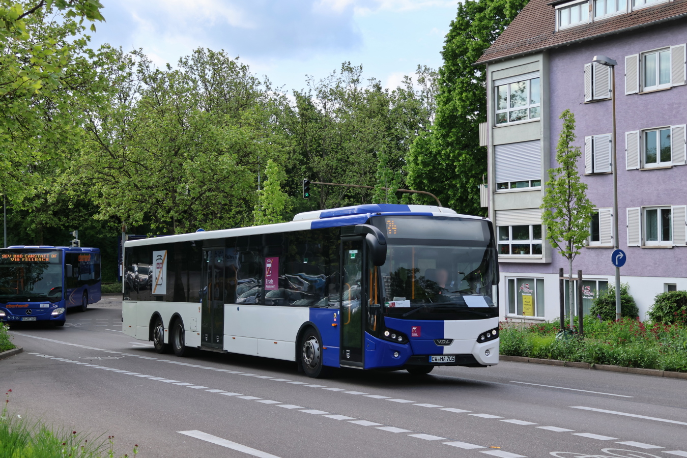 Calw, VDL Citea XLE-145.360 # CW-HA 705; Stuttgart — EV Digitaler Knoten Stuttgart — 2023