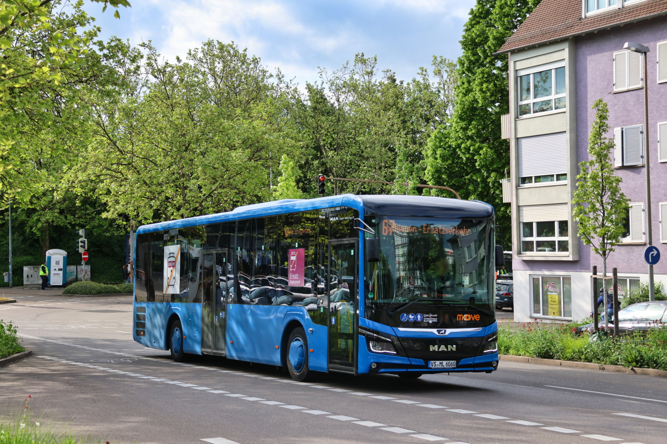 Villingen-Schwenningen, MAN 42C Lion's Intercity Ü LE330 №: VS-ML 6060; Stuttgart — EV Digitaler Knoten Stuttgart — 2023