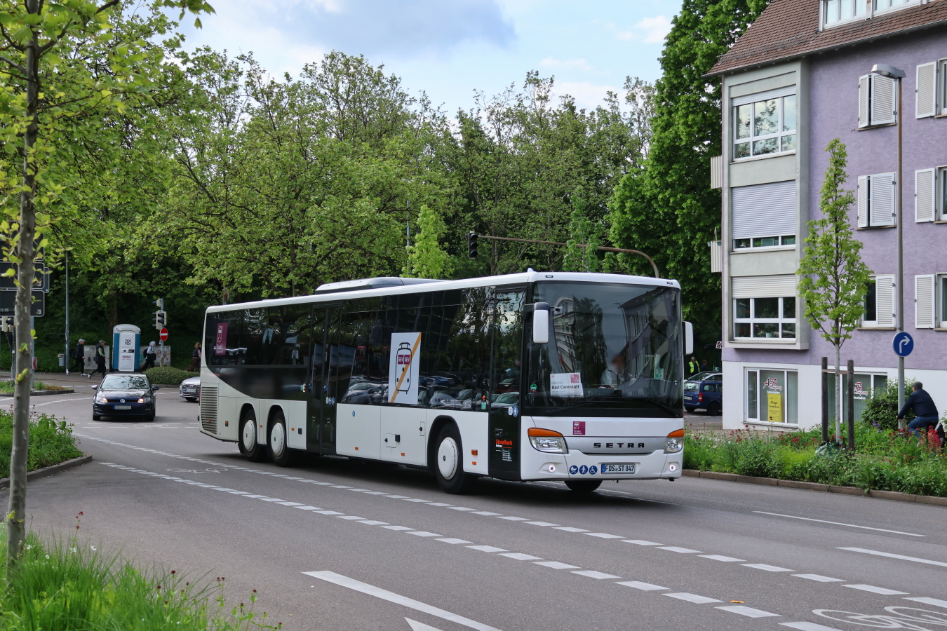 Freudenstadt, Setra S418LE business č. FDS-ST 847; Stuttgart — EV Digitaler Knoten Stuttgart — 2023