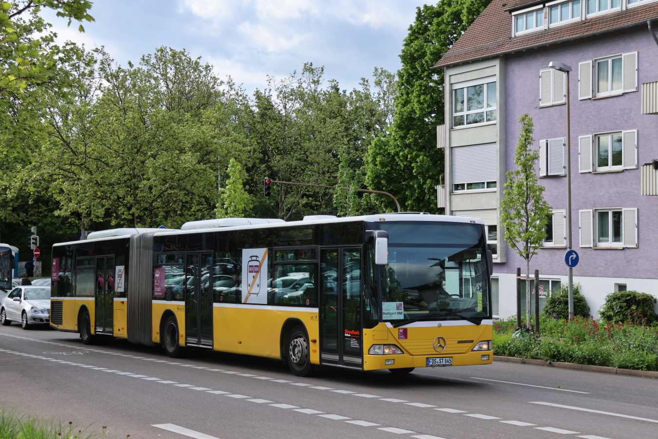 Freudenstadt, Mercedes-Benz O530 Citaro G č. FDS-ST 845; Stuttgart — EV Digitaler Knoten Stuttgart — 2023