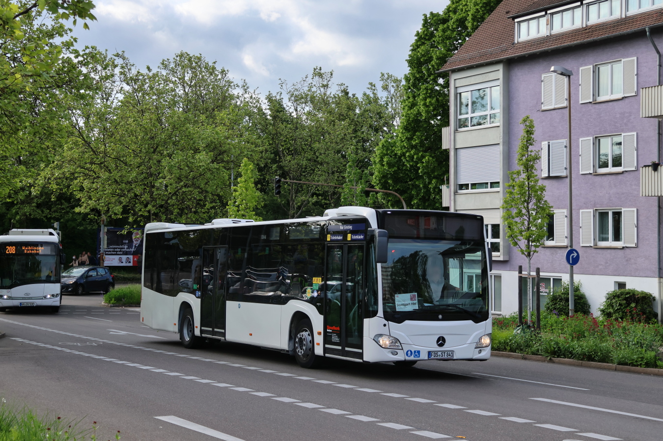 Freudenstadt, Mercedes-Benz Citaro C2 # FDS-ST 841; Stuttgart — EV Digitaler Knoten Stuttgart — 2023