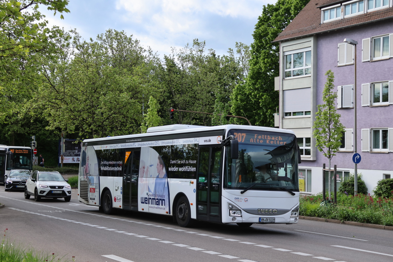 Waiblingen, IVECO Crossway LE 12M # 5119