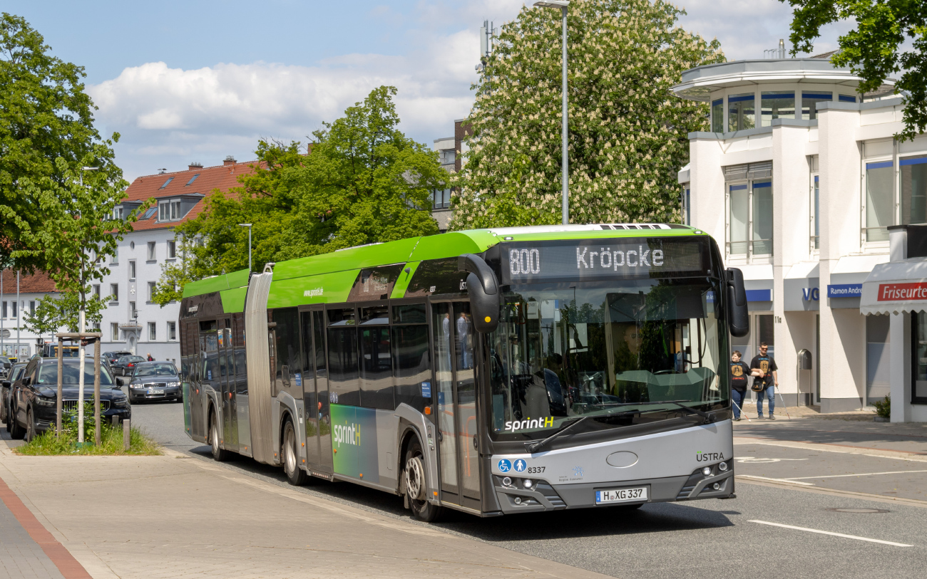 Hannover, Solaris Urbino IV 18 hybrid # 8337