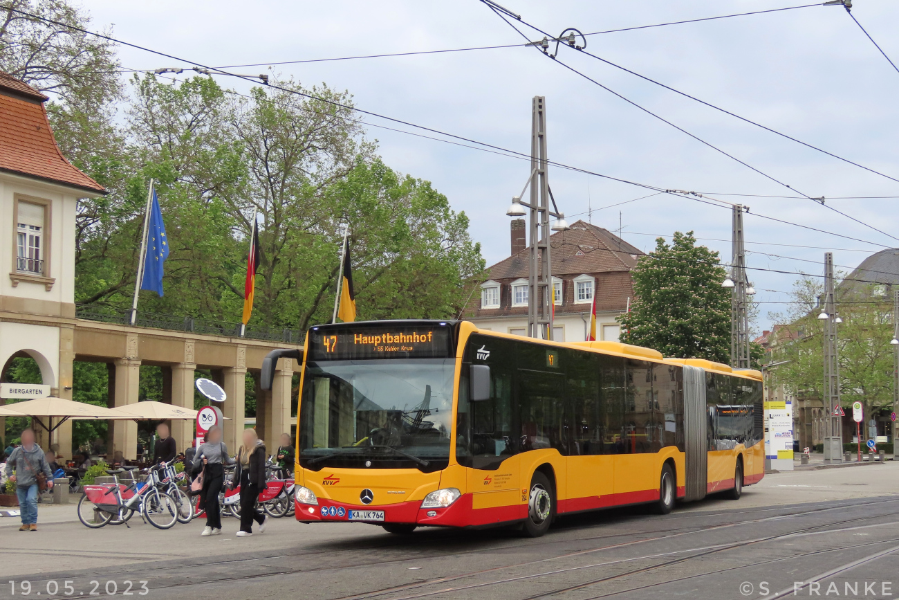 Karlsruhe, Mercedes-Benz Citaro C2 G # 764