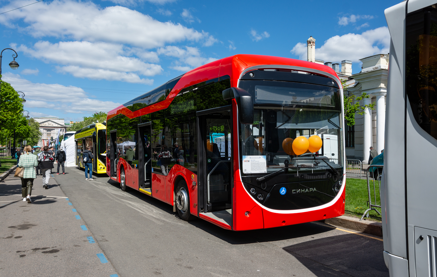 Saint Petersburg, Sinara-6253.00 # б/н; Saint Petersburg — IV International Transport Festival "SPbTransportFest-2023"