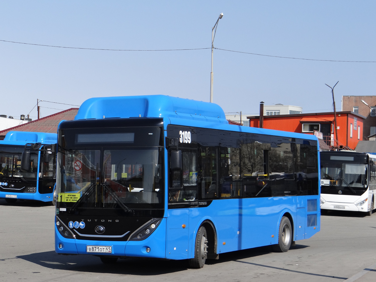 Petropavlovsk-Kamchatskiy, Yutong ZK6890HGQ (CNG) # 3199