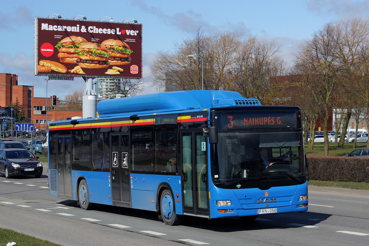 Klaipėda, MAN A21 Lion's City NL313 CNG # FRN 050