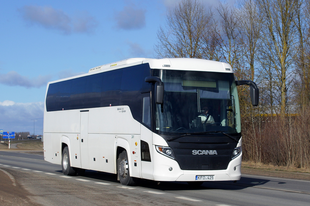 Naujoji Akmenė, Scania Touring HD (Higer A80T) № 241