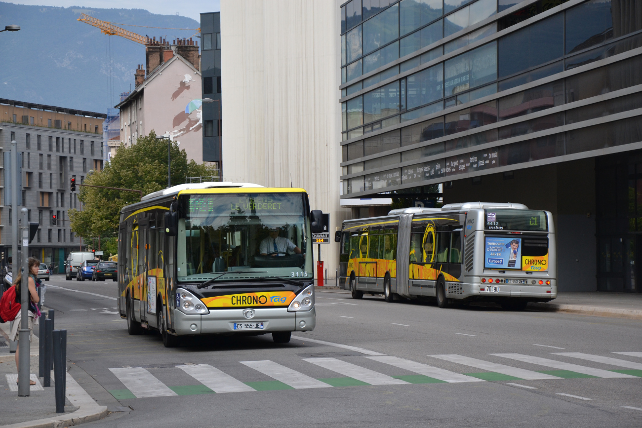 Grenoble, Irisbus Citelis 12M # 3115