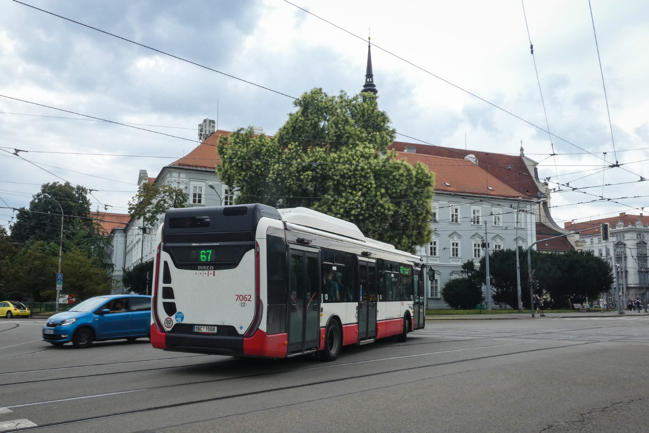 Brno, IVECO Urbanway 12M CNG № 7062