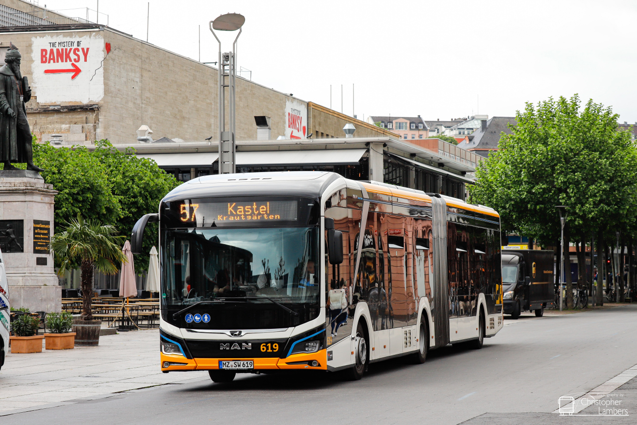 Mainz, MAN 18E Lion's City NG734 # 619