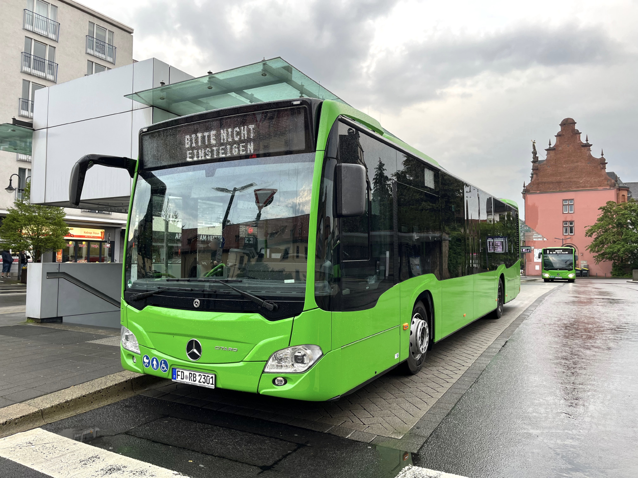 Fulda, Mercedes-Benz Citaro C2 Hybrid # FD-RB 2301