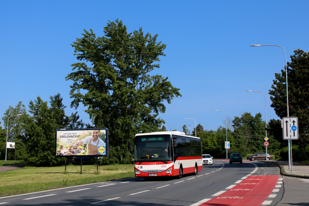 Brno, IVECO Crossway LE Line 12M No. 2914