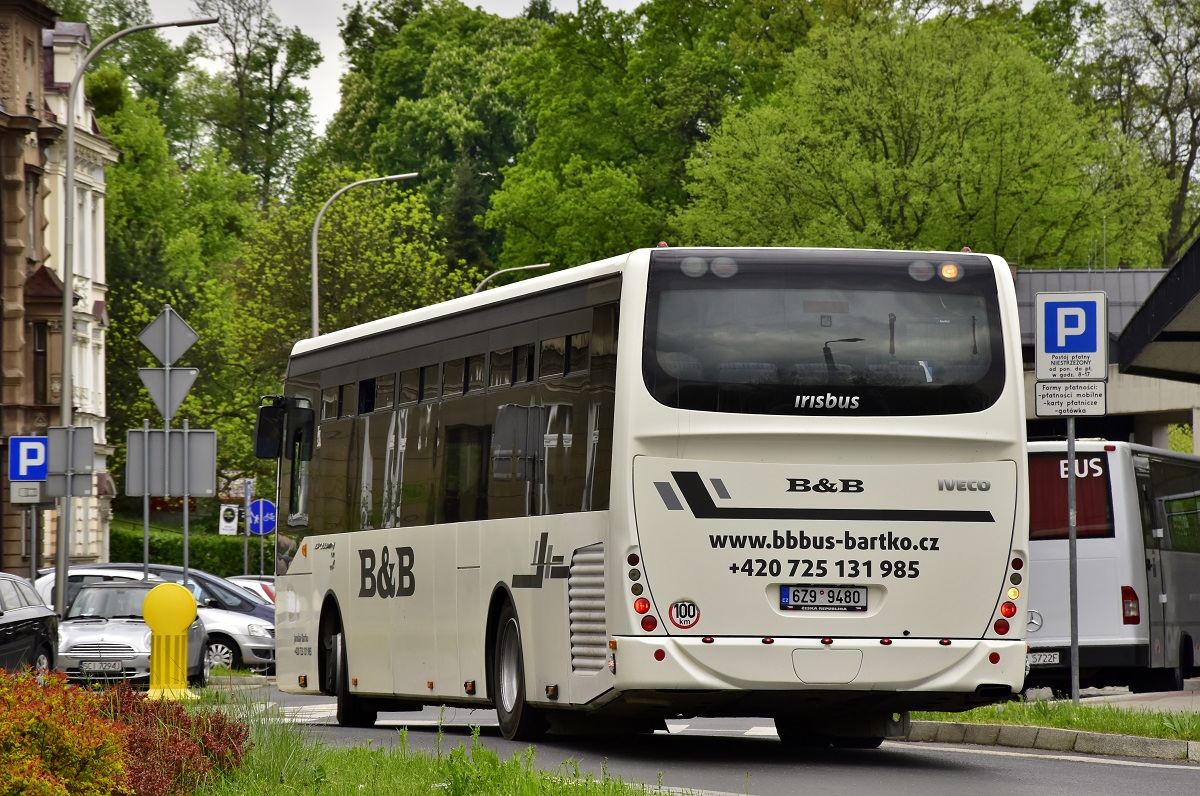 Zlín, Irisbus Crossway LE 12M № 6Z9 9480