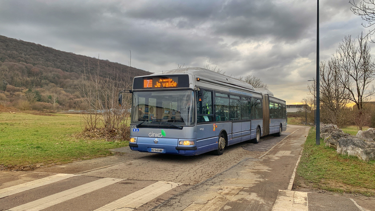 Besançon, Irisbus Agora L GNV č. 506