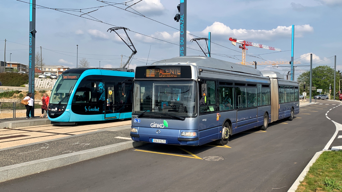 Besançon, Irisbus Agora L GNV č. 504