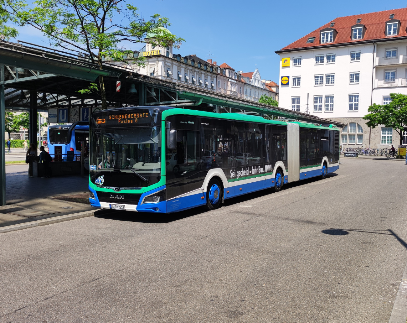 Ingolstadt, MAN 18C Lion's City NG360 EfficientHybrid # IN-DB 2212