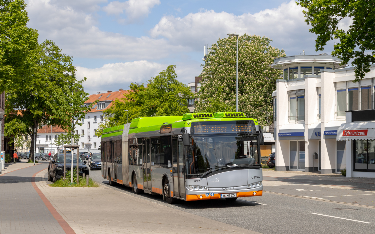 Hannover, Solaris Urbino III 18 Hybrid nr. 8322