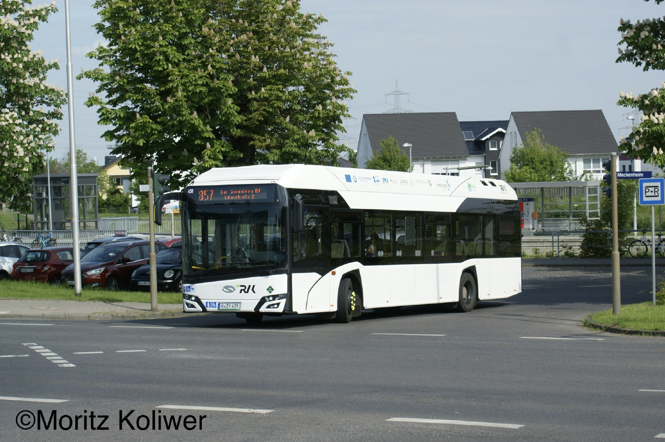 Cologne, Solaris Urbino IV 12 hydrogen # 439