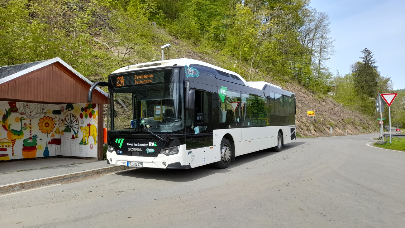 Annaberg-Buchholz, Scania Citywide LE II 12M Hybrid № 11-9925