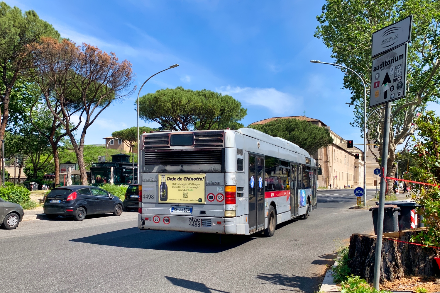 Rome, Irisbus CityClass 491E.12.27 CNG nr. 4498