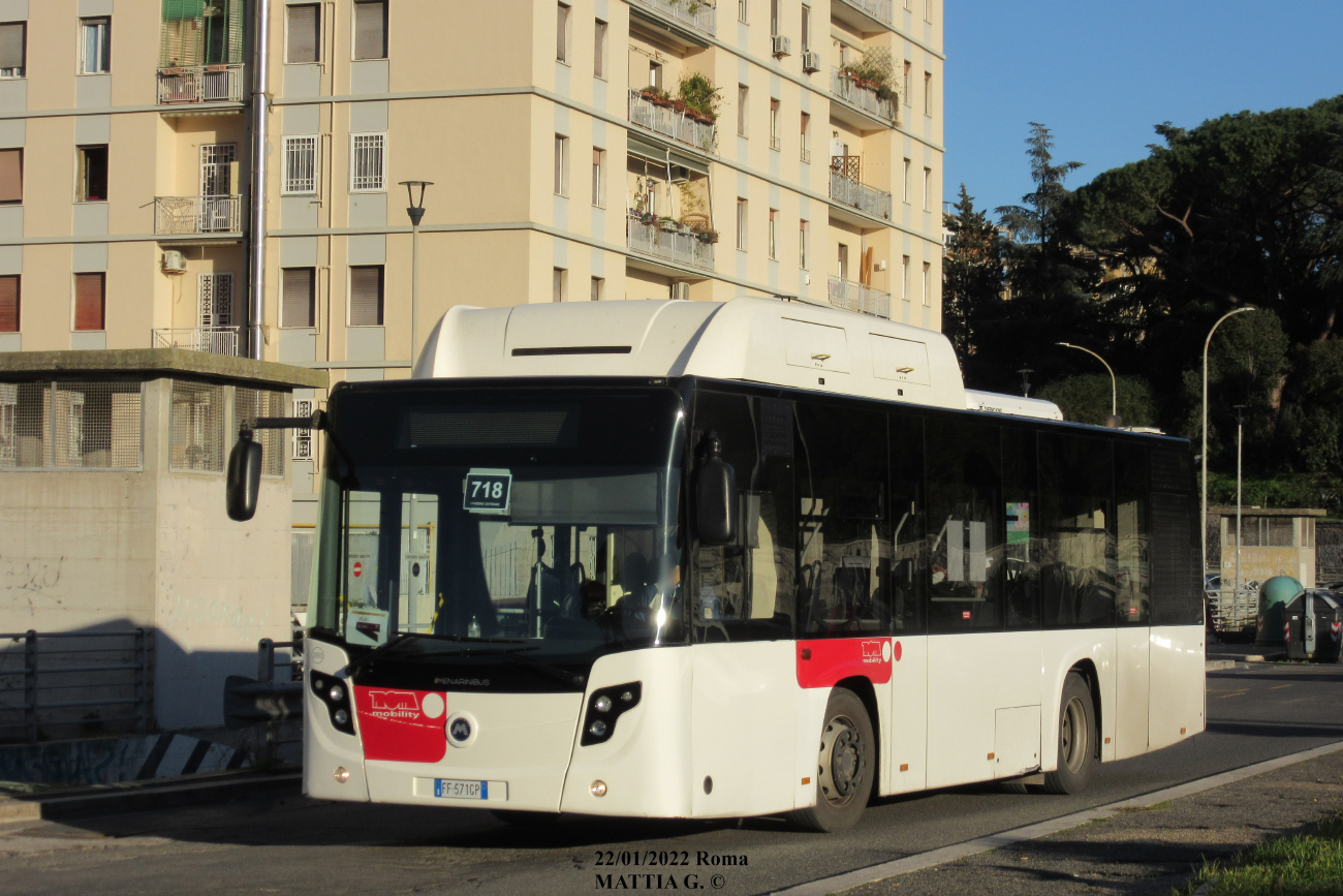 Рим, Menarinibus Citymood 10 CNG № 2086