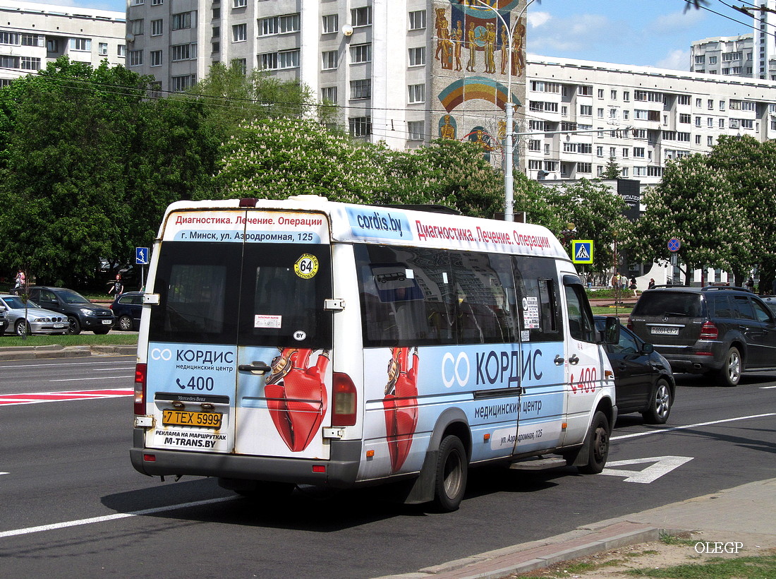 Minsk, Mercedes-Benz Sprinter 411CDI # 7ТЕХ5999