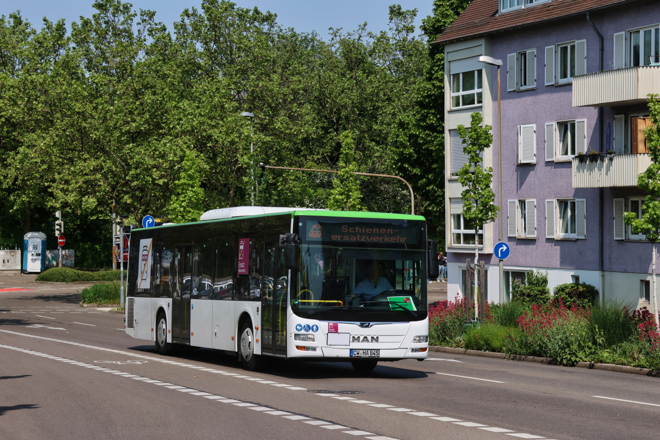 Calw, MAN A21 Lion's City NL363 nr. CW-HA 845; Stuttgart — EV Digitaler Knoten Stuttgart — 2023