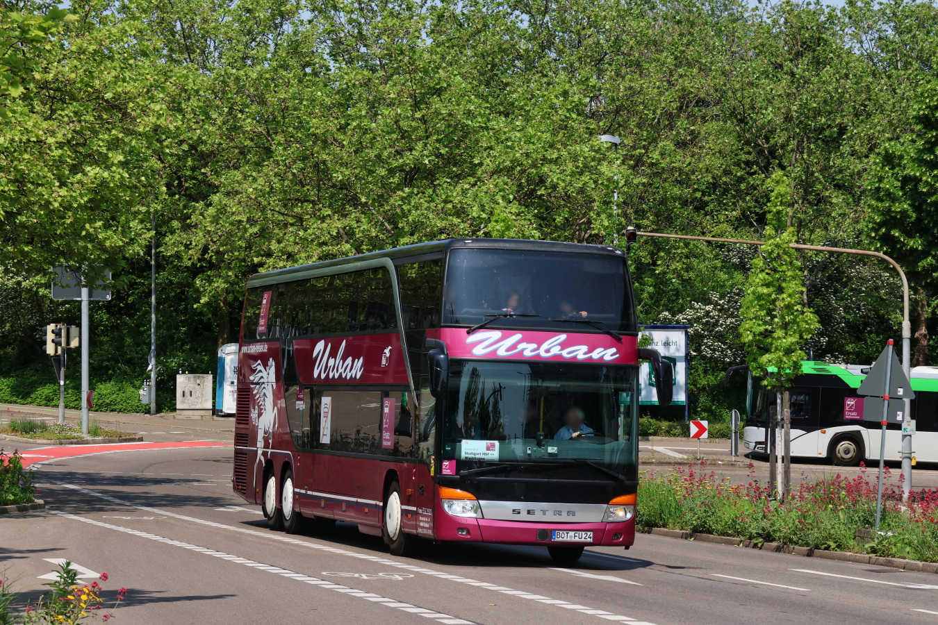Recklinghausen, Setra S431DT nr. BOT-FU 24; Stuttgart — EV Digitaler Knoten Stuttgart — 2023