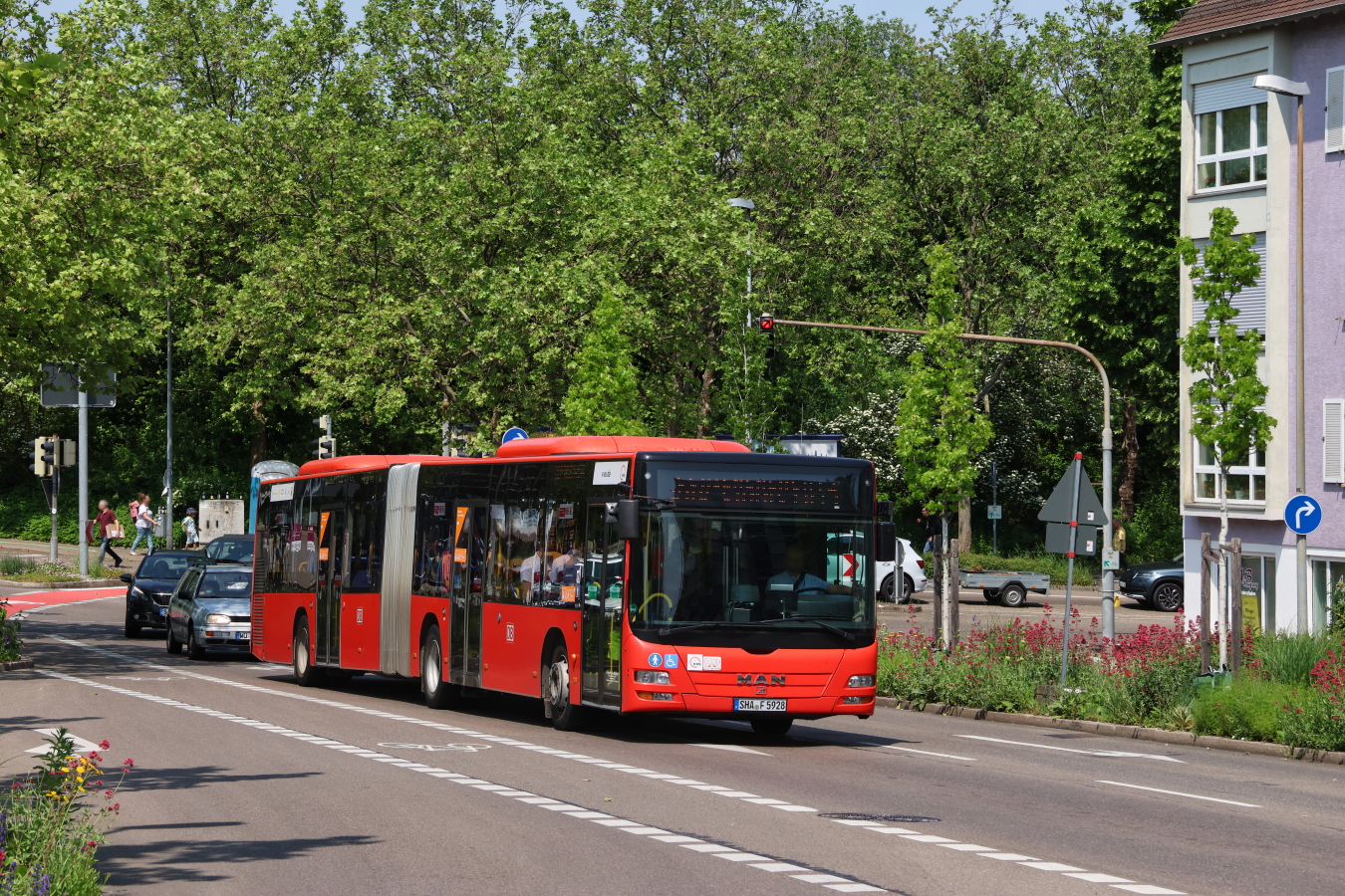Швебиш-Халль, MAN A23 Lion's City G NG363 № 5928; Штутгарт — EV Digitaler Knoten Stuttgart — 2023