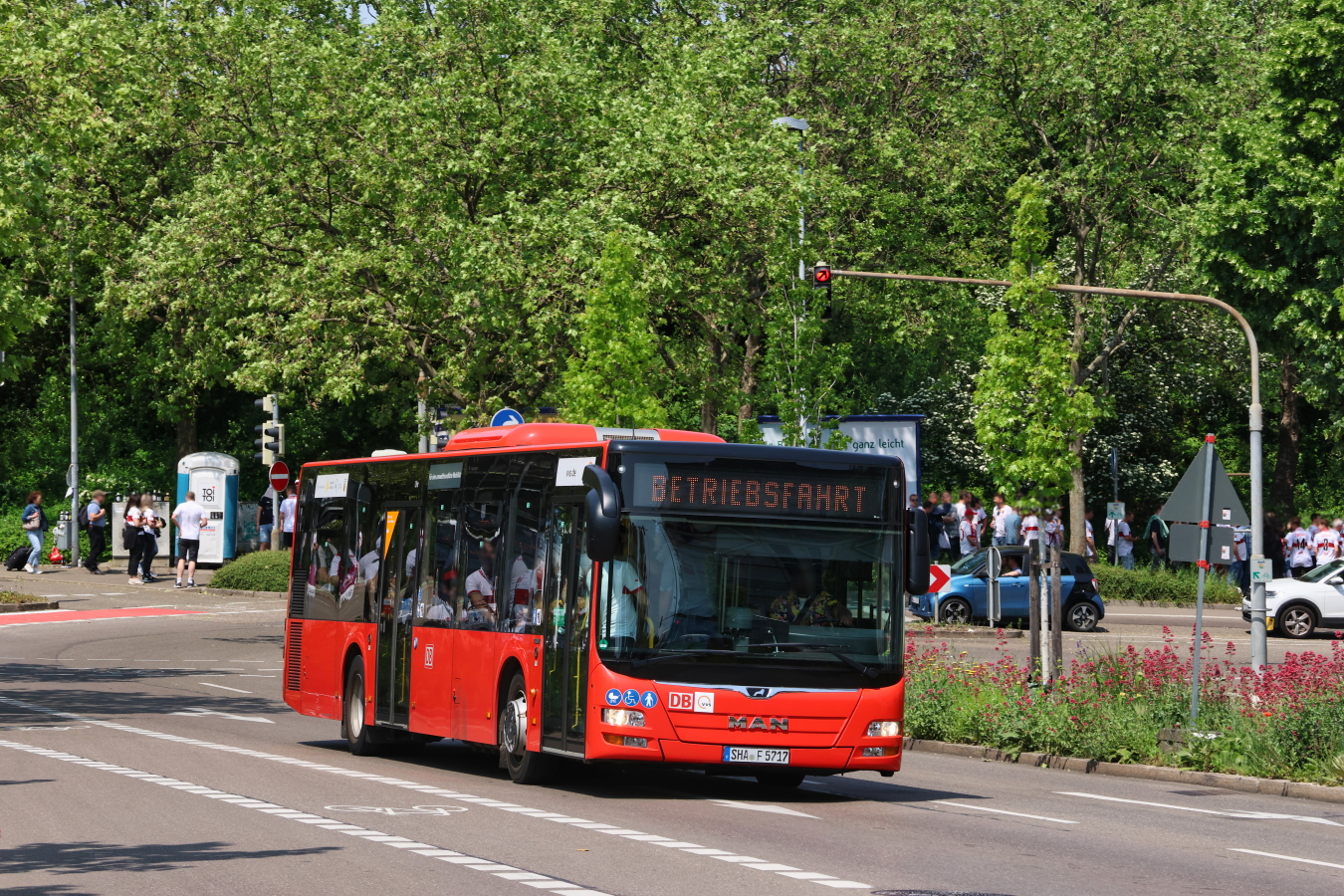 Швебиш-Халль, MAN A21 Lion's City NL323 № 5717; Штутгарт — EV Digitaler Knoten Stuttgart — 2023